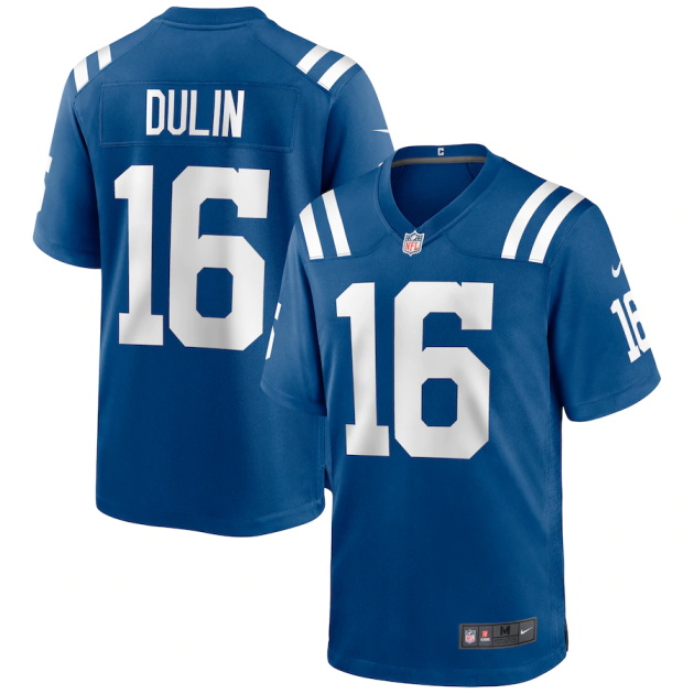 mens nike ashton dulin royal indianapolis colts game jersey